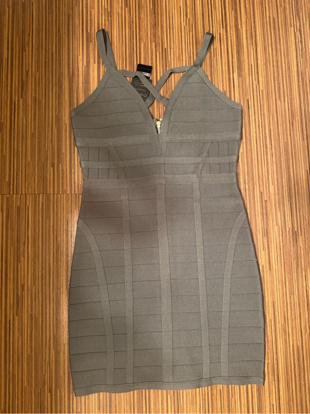 Bebe Bodycon Bandage Mini Dress